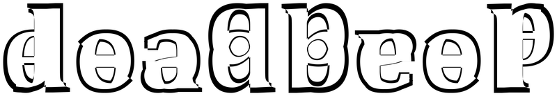 Ambigram for deadbeef in Cambriab